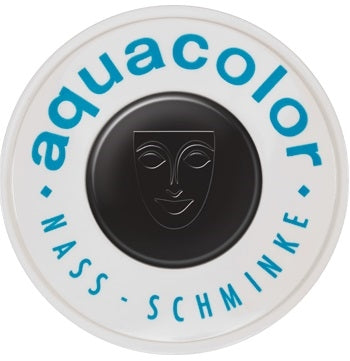 Kryolan Face Paint  Aquacolor - 071 (Black) - 30ml