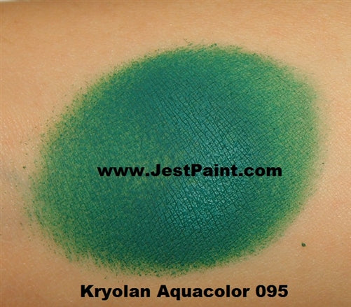 Kryolan Face Paint Aquacolor - 095 (Dark Green) - 30ml