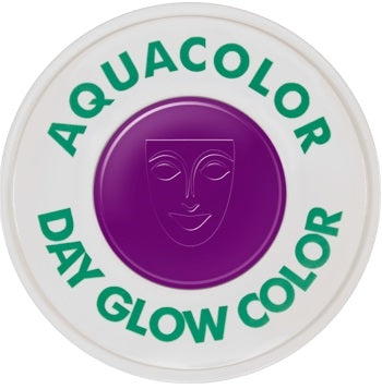 Kryolan Day Glow Aquacolor - Original Neon UV VIOLET - 15ml (SFX - Non Cosmetic) - DISCONTINUED SIZE BY KRYOLAN