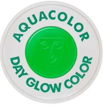 Kryolan Aquacolor | Original Neon UV GREEN - 15ml (SFX - Non Cosmetic)