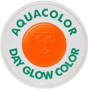 Kryolan Aquacolor | Original Neon UV ORANGE - 15ml (SFX - Non Cosmetic)