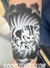 Ooh! Face Painting Stencil | Cute Kitten (T25)