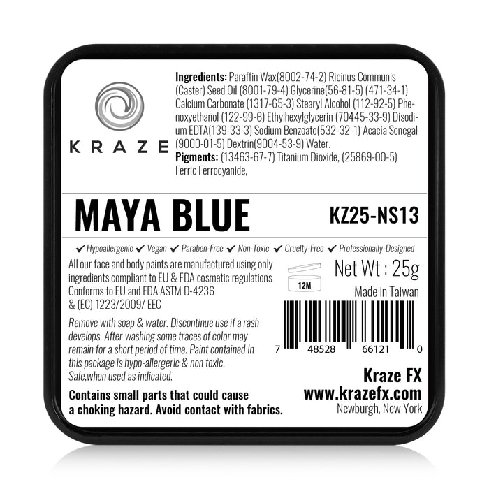 Kraze FX Face and Body Paints | Maya Blue 25gr