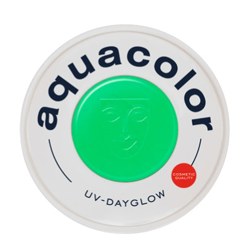 Kryolan Aquacolor Face Paints | Cosmetic Grade - DISCONTINUED -  UV Dayglow Green 30ml