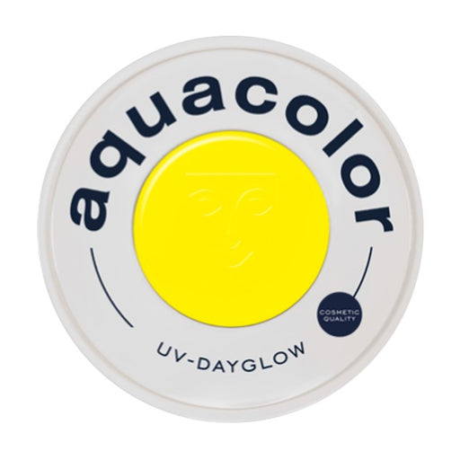 Kryolan Aquacolor Face Paints | Cosmetic Grade - DISCONTINUED - UV Dayglow Yellow 30ml