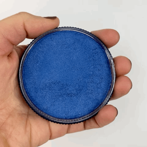 Kryvaline Face Paint Regular Line - Metallic Blue 30gr