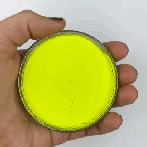 Kryvaline Paint (Regular Line) - Neon Yellow 30gr (SFX - Non Cosmetic)