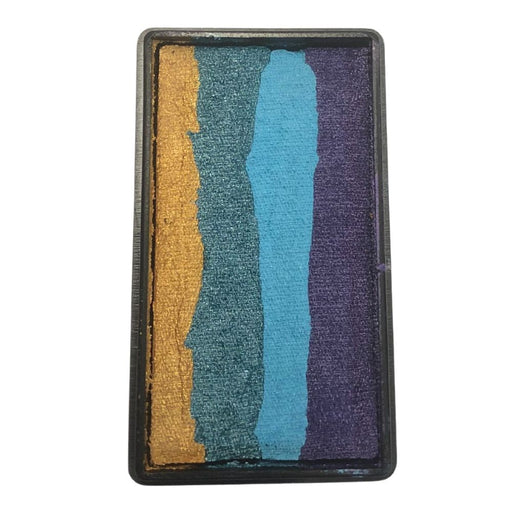 Kryvaline Paint Split Cake (Regular Line) - Small DUSK (Peacock Combo) 30gr