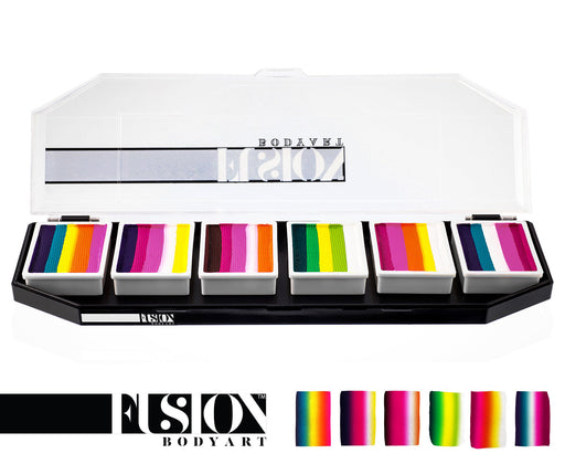 Fusion Body Art  - Face Painting Palette | NEW! Leanne's Butterfly Palette (Non Neon)