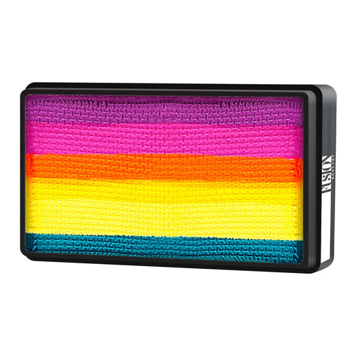 Fusion Body Art Face Paint- Split Cake | NEW Vivid Rainbow Cake by Leanne Courtney 30gr  (Non Neon)