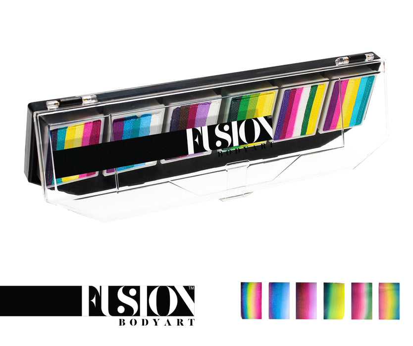 Fusion Body Art  - Spectrum Face Painting Palette | Leanne's Pretty Rainbow