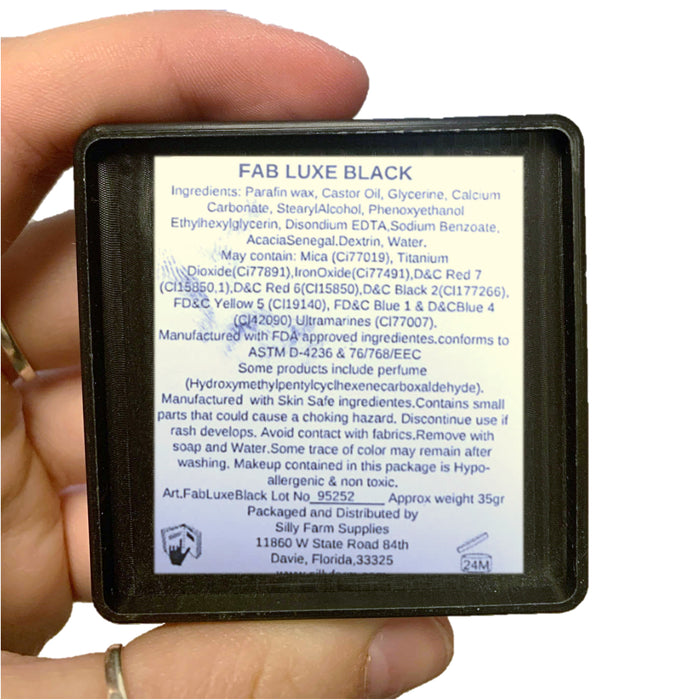 FAB Face Paint | LUXE Black 35gr