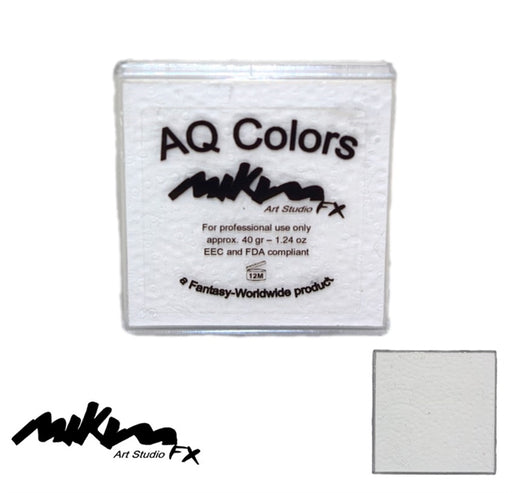 MiKim FX Face Paint | Regular Matte - DISCONTINUED White F1 (40gr)