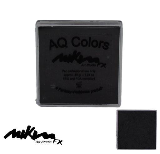 MiKim FX Face Paint | Regular Matte - DISCONTINUED - Black F27 (40gr)
