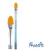 MEHRON | Paradise Makeup AQ Face Painting Brush - Wide Chisel Filbert #816  (1/2")