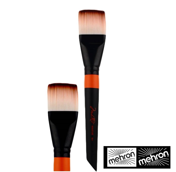 Face Painting Brush Mark Reid Signature FLAT 1.5" Mehron — Jest