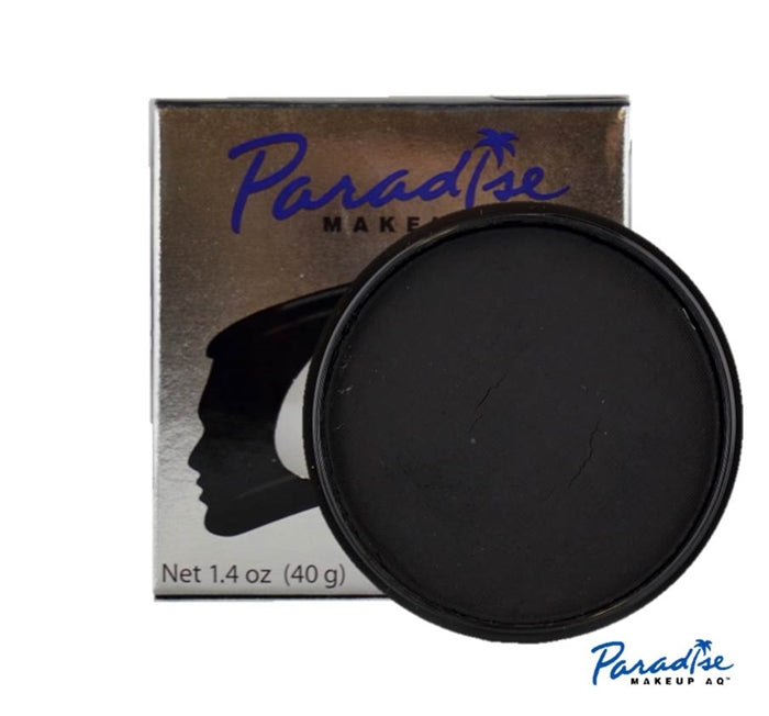 Paradise Face Paint By Mehron - Black 40gr