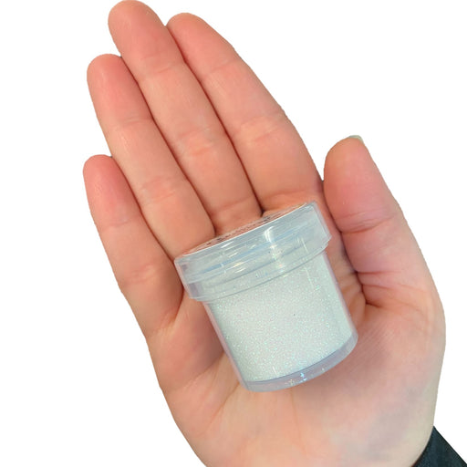 Face Paint Mama Clown Glitter - Iridescent White Fairy Dust JAR (1oz)