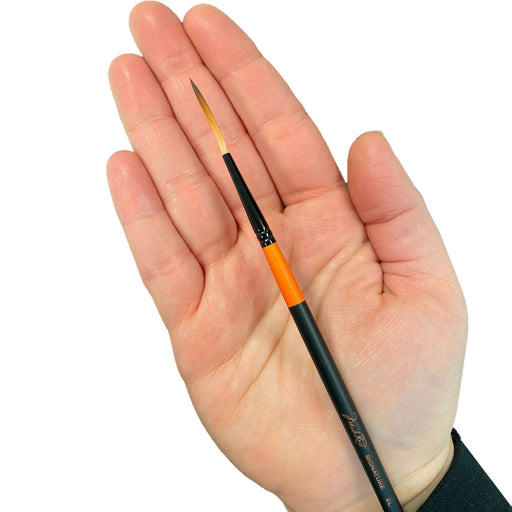 Mehron Face Painting Brush - Mark Reid Signature - Round #2L - Long Script Liner