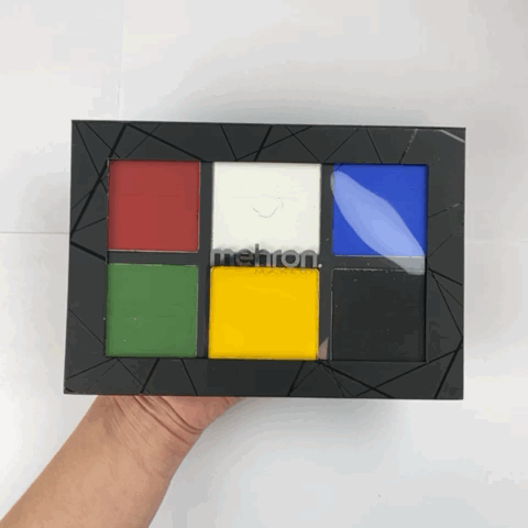 EDGE Face Paint and Body Make Up by Mehron | Large 6 Color Basic Palette