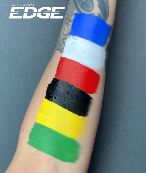 EDGE Face Paint and Body Make Up by Mehron | Blue 28gr