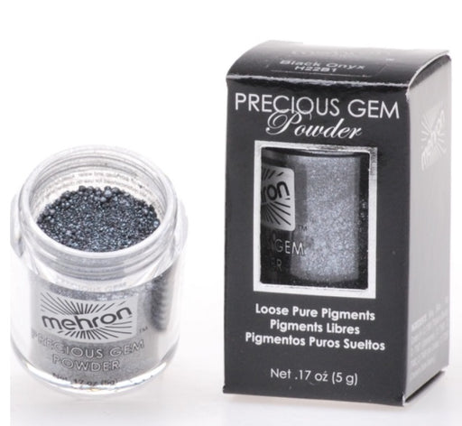 Mehron | Precious Gem Mica Powder - BLACK ONYX 5gm