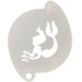 Diva Stencils | Face Painting Stencil | Mermaid #2 (00013)