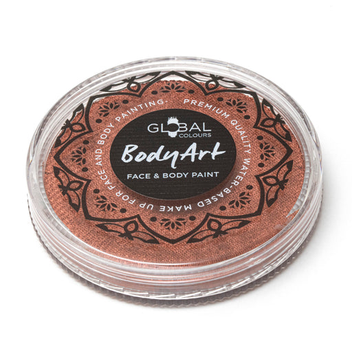 Global Body Art Face Paint - NEW  Metallic Copper  32gr