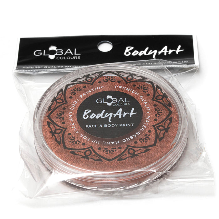 Global Body Art Face Paint - NEW  Metallic Copper  32gr
