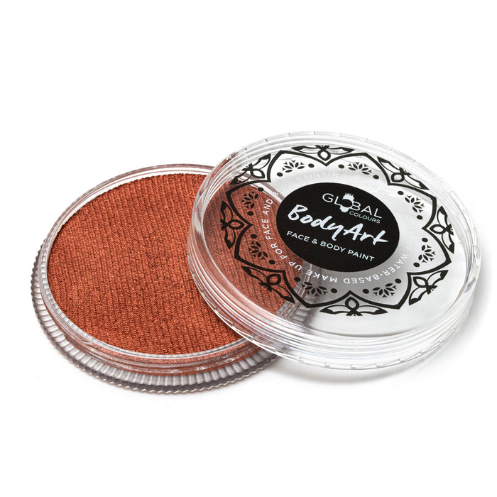 Global Body Art Face Paint - NEW  Metallic Copper  32gr