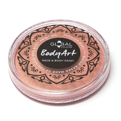 Global Body Art Face Paint - NEW  Metallic Rose Gold  32gr