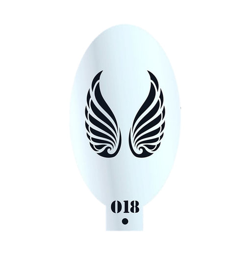 MILENA STENCILS | Face Painting Stencil -  (Magical Wings)  O18