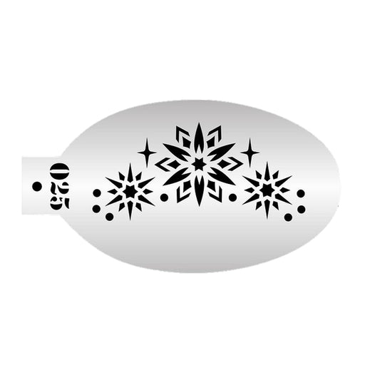 MILENA STENCILS | Face Painting Stencil -  (Snowflakes)  O25