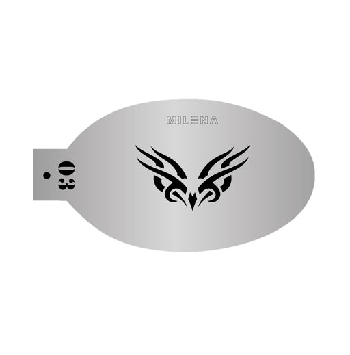 MILENA STENCILS | Face Painting Stencil -  (Tribal Centerpiece)  O3