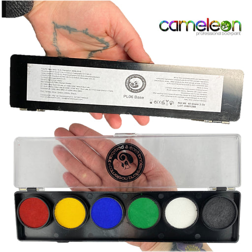 Cameleon Face Paint  | 6 Color BASIC Palette  - 60 gr