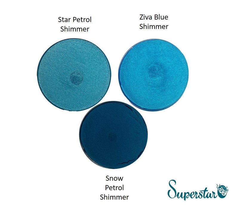 Superstar Face Paint | Star Petrol Shimmer 373 - 16gr