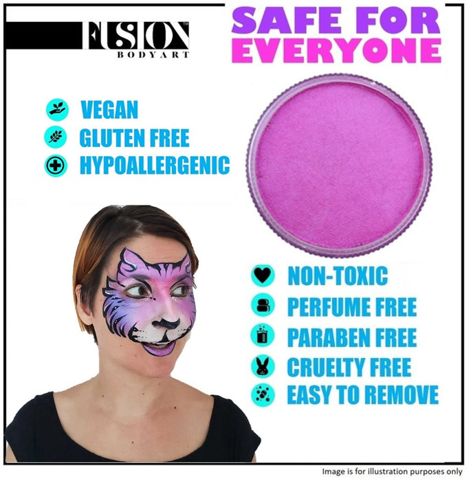 Fusion Body Art Face Paint | Pearl Magenta Dreams 25g