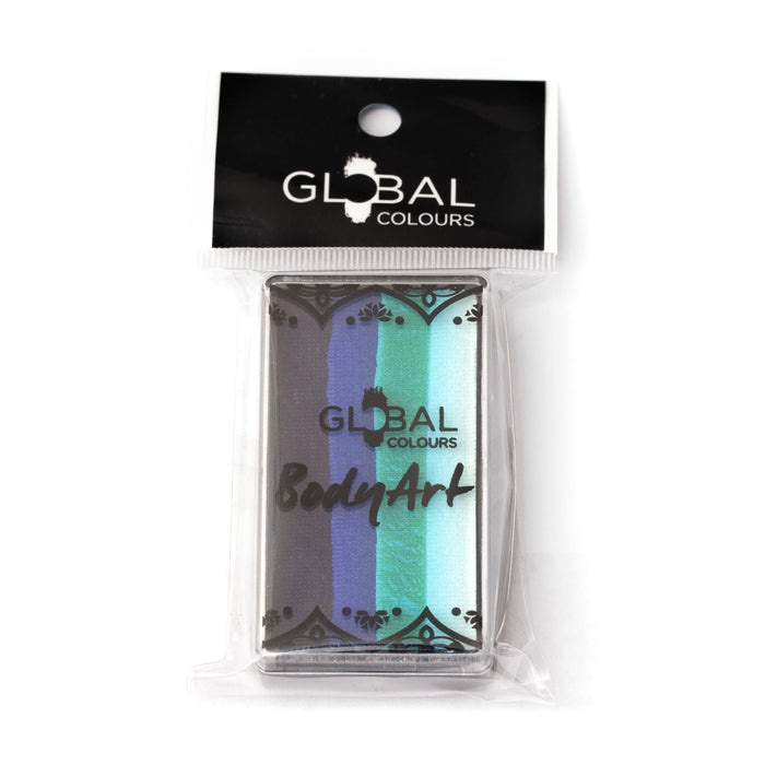 Global Body Art Face Paint | One Stroke - Ice Castle 25gr  (Magnetized)