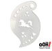 Ooh! Face Painting Stencil | Unicorn Storm (R01)