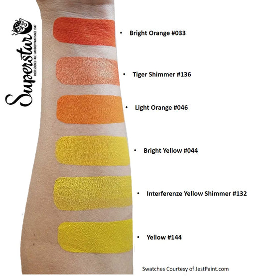 Superstar Face Paint | Bright Orange 033 - 45gr