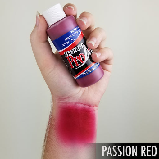 ProAiir Alcohol-Based HYBRID Airbrush Body Paint 2oz - PASSION RED