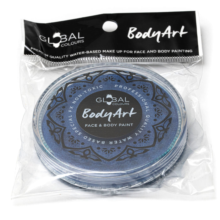 Global Body Art Face Paint | NEW  Pearl Deep Blue 32gr