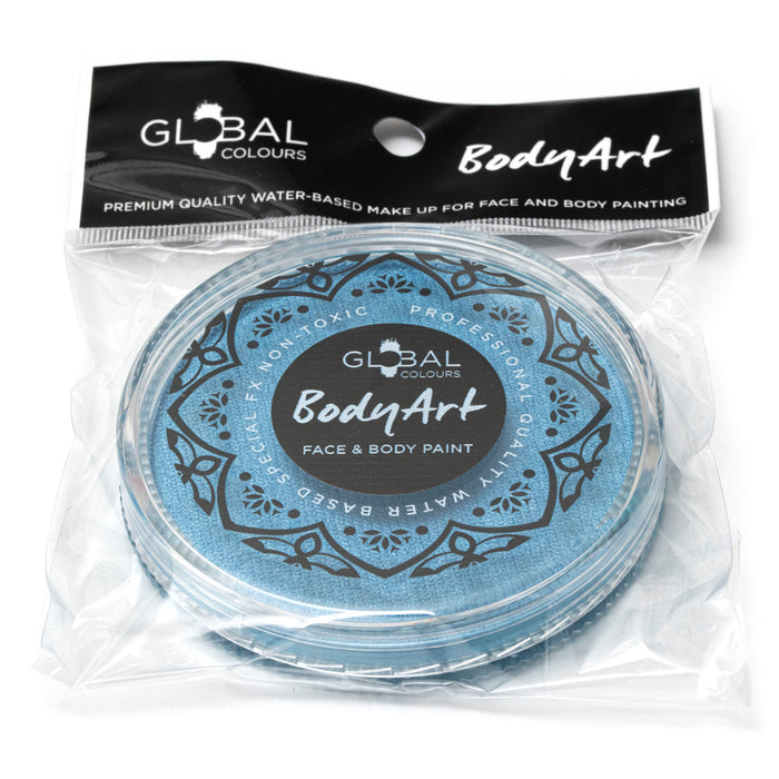 Global Body Art Face Paint | NEW  Pearl Light Blue 32gr