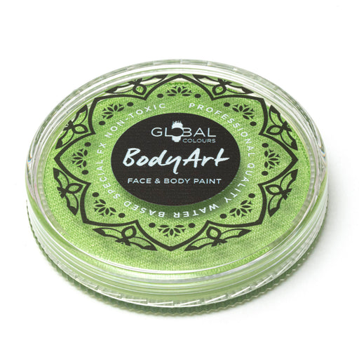 Global Body Art Face Paint | NEW  Pearl Lime  32gr