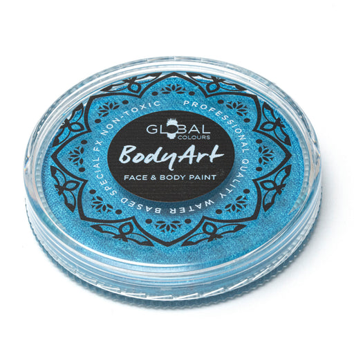 Global Body Art Face Paint | NEW  Pearl Mediterranean Blue 32gr