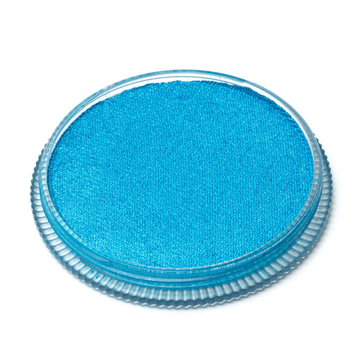 Global Body Art Face Paint | NEW  Pearl Mediterranean Blue 32gr