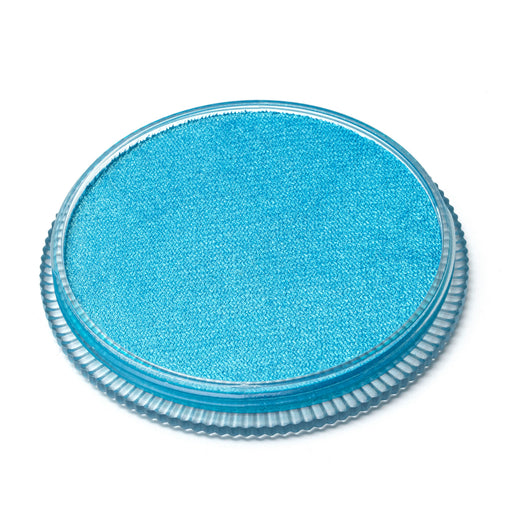 Global Body Art Face Paint | NEW  Pearl Peacock Blue 32gr
