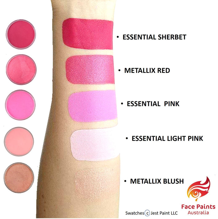 Face Paints Australia Face and Body Paint | Essential Pink Sherbet - 30gr