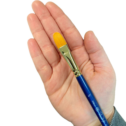 Prima Barton | Creative Series Face Painting Brush - Filbert 1/2"