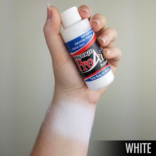 ProAiir Alcohol Based Hybrid Airbrush Body Paint 2oz - White